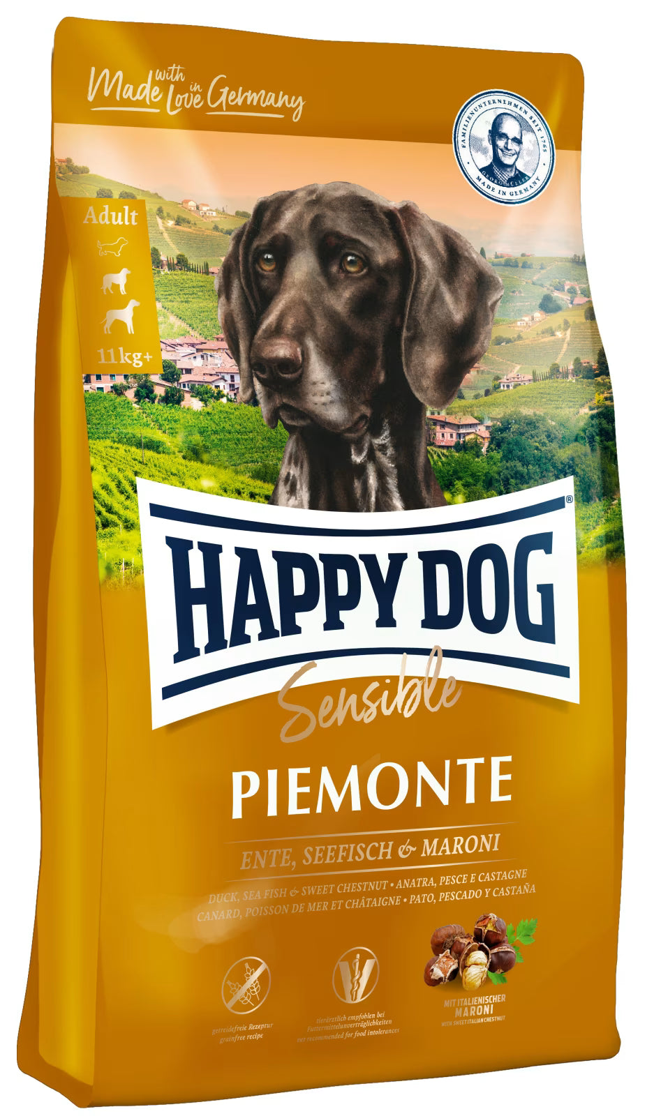Happy Dog Sensible Piemonte M/And & Saltvannsfisk