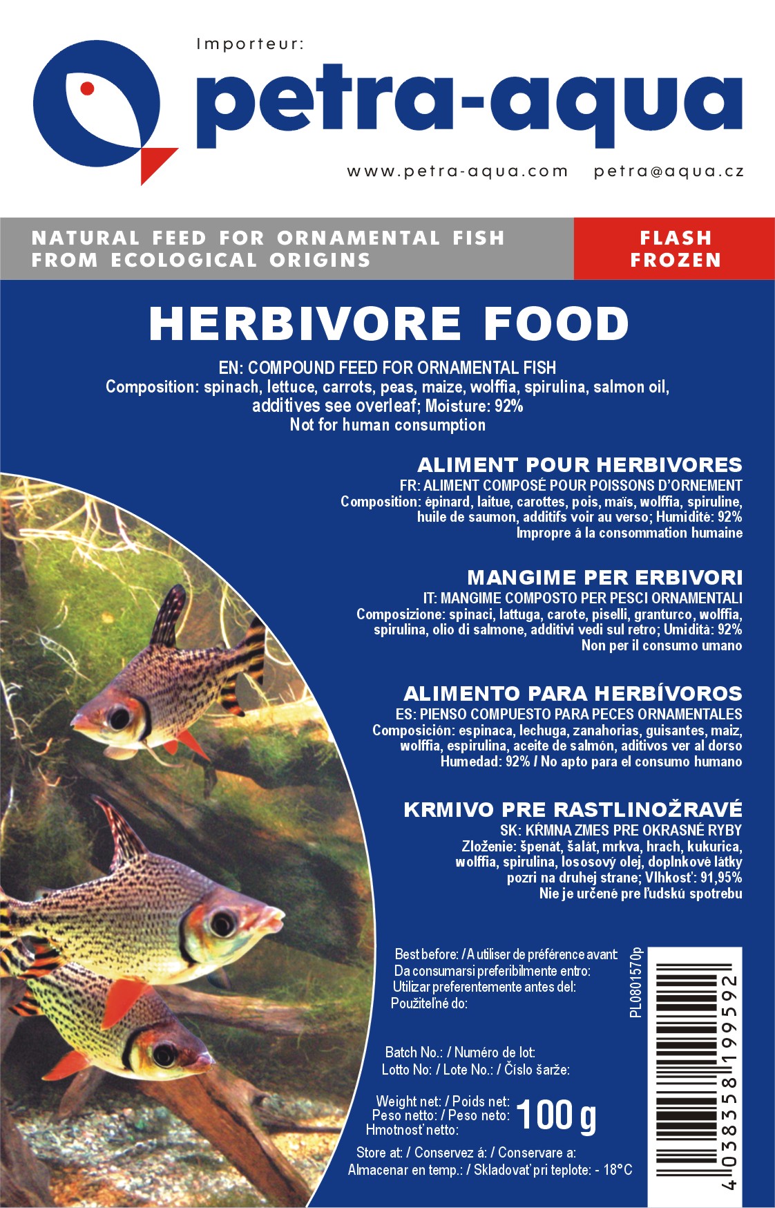 Herbivorous Special Frossen 100g