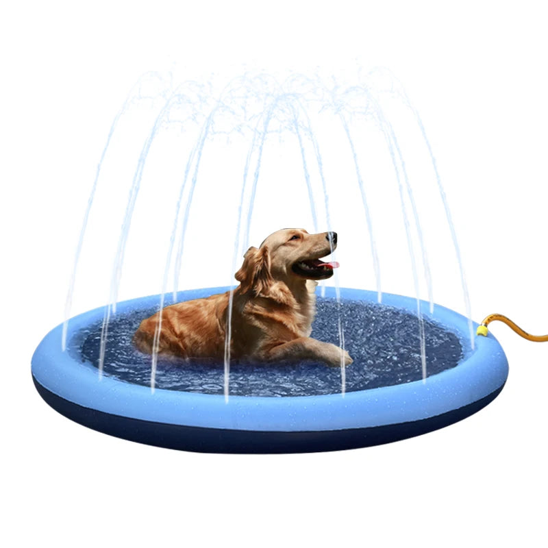 Whesco Hundebasseng med sprinkler