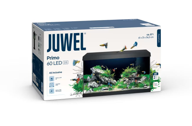 Juwel Primo 60 2.0 LED Startersett 57L Sort