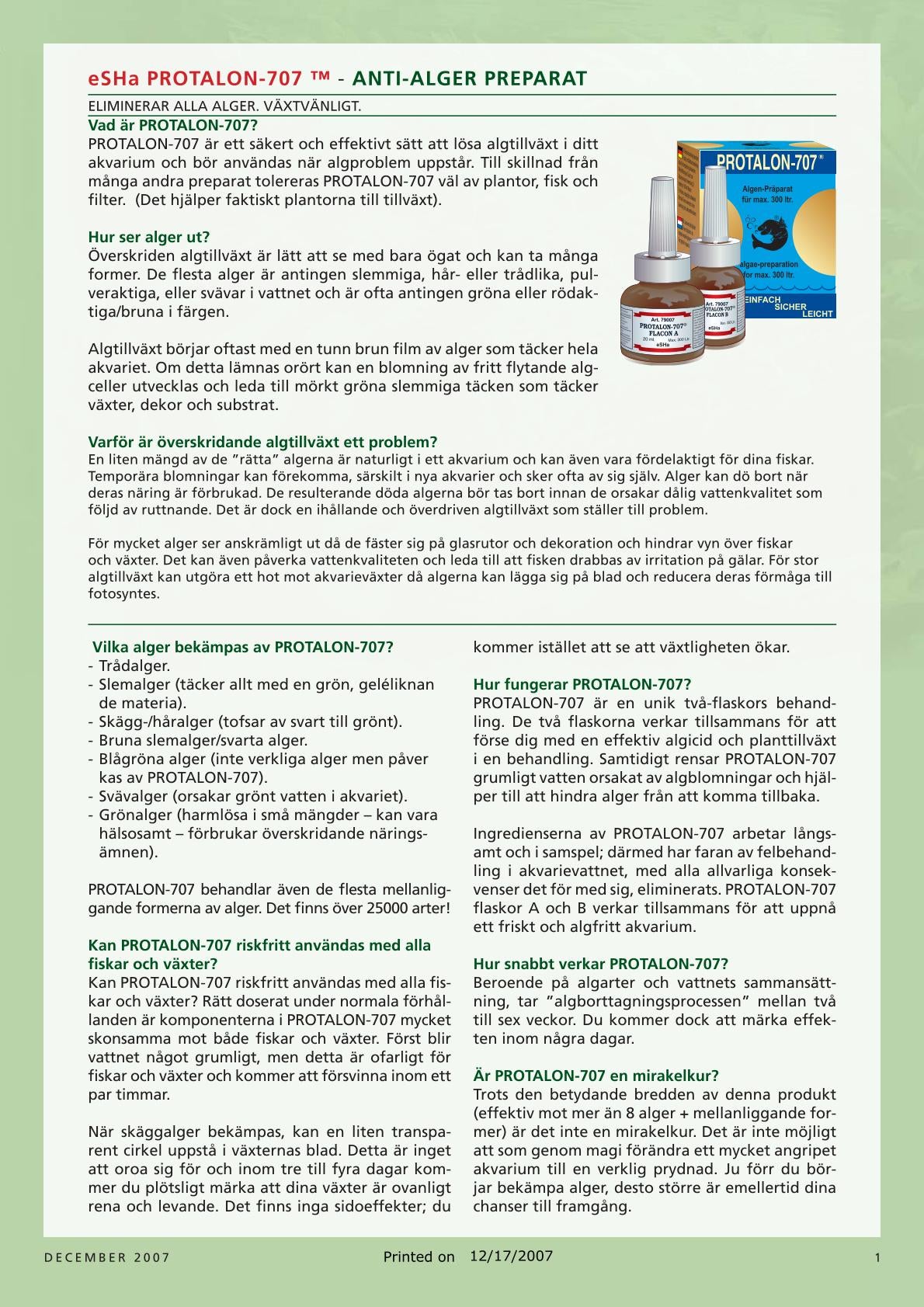 Algemiddel Protalon 20ml
