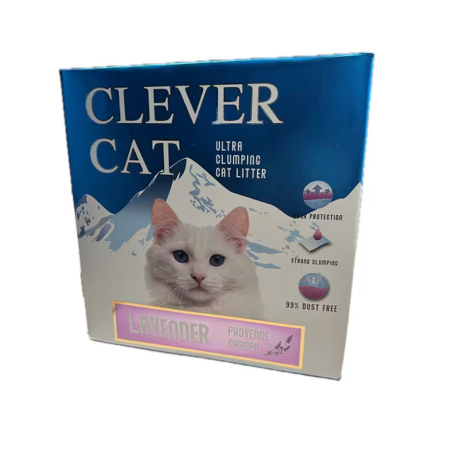 Kattesand Clever Cat Lavendel 10L