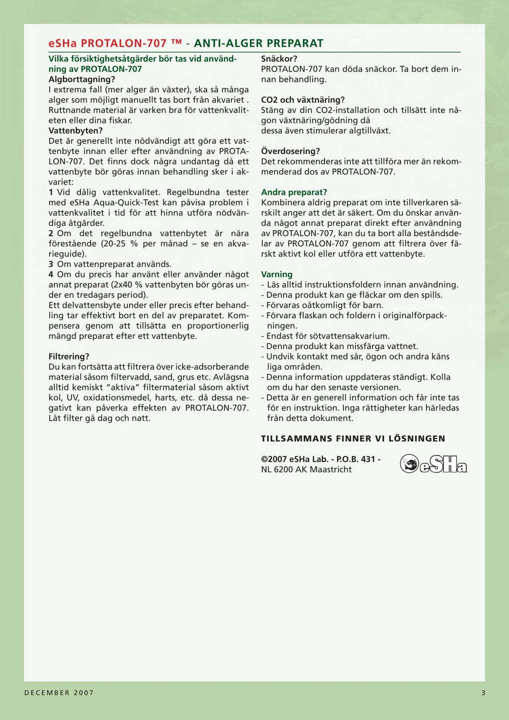 Algemiddel Protalon 20ml