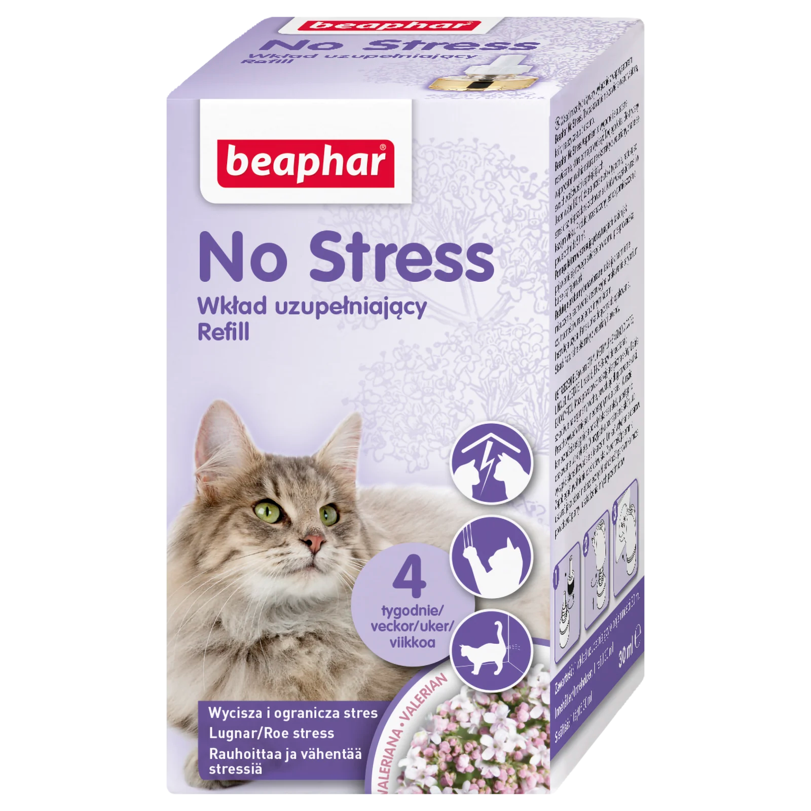 Beaphar No Stress Diffuser refill katt 30ml