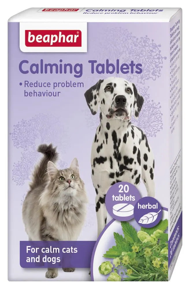 Beaphar Calming tabletter 20 stk/hund og katt