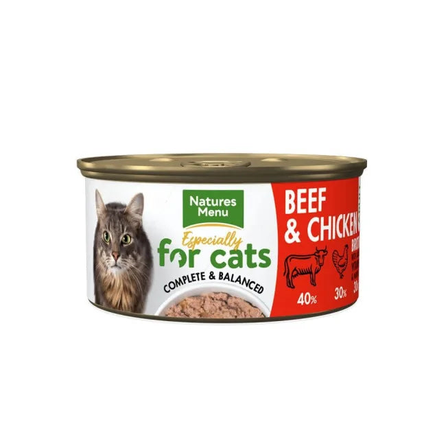 Boksemat Katt 85g Biff og Kylling